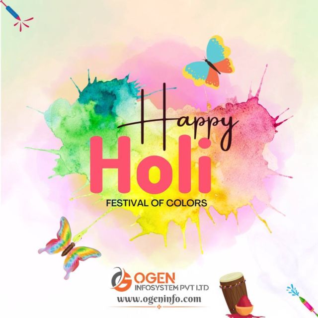 Let’s celebrate the festival of colours with enthusiasm and joy. Happy Holi to you and your family!

Happy Holi