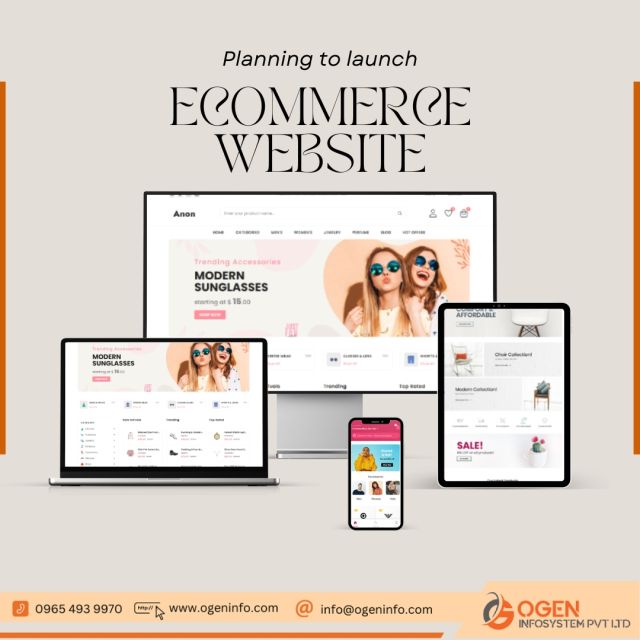 Are you looking to take your business online and expand your customer base? Then an e-commerce website is a perfect solution for you! With an e-commerce website, you can showcase your products or services online, reach a wider audience, and increase sales.

Types of E-commerce Websites we develop:
1: Online fashion store
2: Home decor website
3: Beauty and skincare shop
4: Online pet store
5: Health and wellness store
6: Tech and gadget shop
7: Online grocery store
8: Sports and fitness store
9: Online bookstore
10: Online toy store

Here are some of the most common features and functions of e-commerce websites:

Product Catalog
Shopping cart
Checkout process
Payment processing
Order management
Shipping and delivery
Customer account management
Search functionality
Product reviews and ratings
Wish list or favorites
Promotions and discounts
Analytics and Reporting
Integration with other systems and tools
Mobile optimization and responsive design.
Inventory management
Multiple payment options
A gift card and certificate sales
Abandoned cart recovery
Automatic tax calculation
Product Comparison
Related products and cross-selling
User-generated content, such as customer photos and testimonials
Social media integration
Live chat or customer support
Loyalty program and rewards
Personalization and recommendations based on browsing or purchase history
Multi-language and international support
Product customization or configuration.

Are you planning to get your e-commerce Website kindly contact us

☎ +91 9654939970
📧 info@ogeninfo.com

Visit: https://www.ogeninfo.com/ecommerce-website-development.html